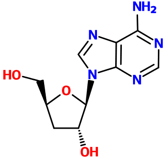(image for) MC081201 3'-Deoxyadenosine